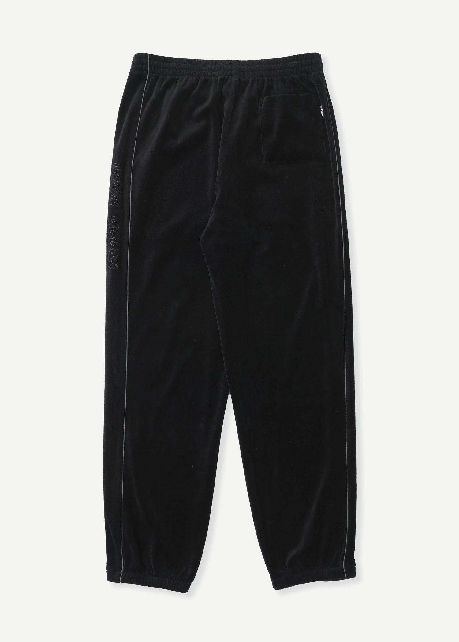 Dial 411 Velour Trackpant - Black