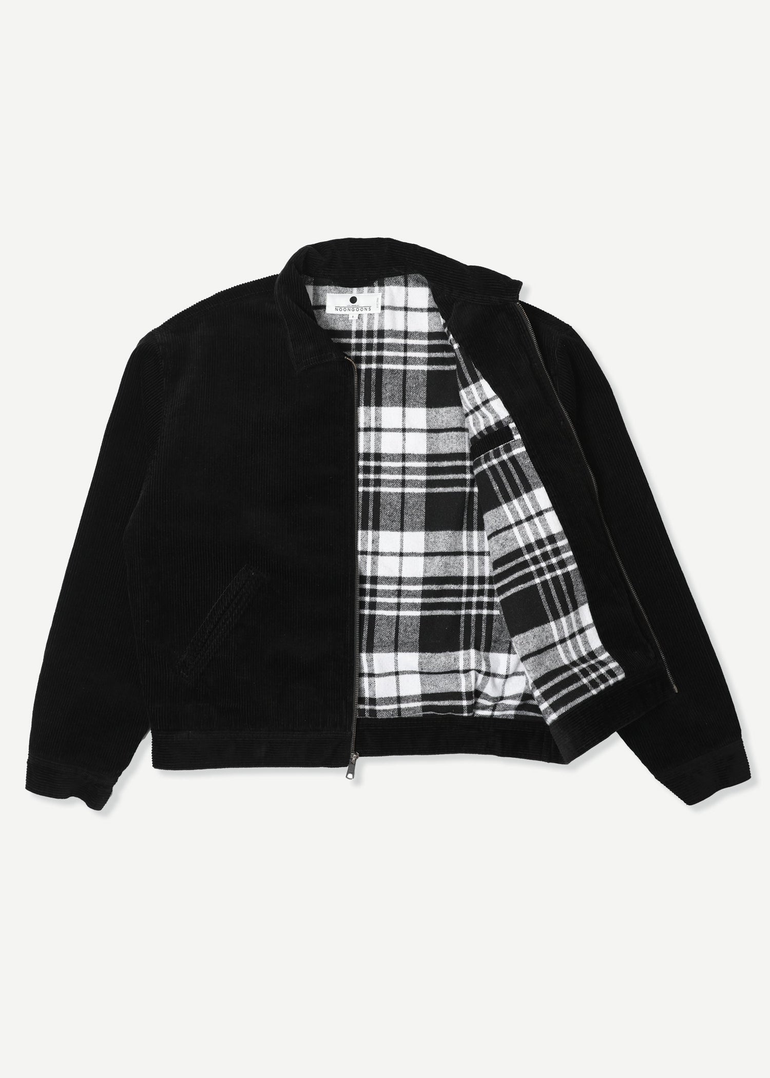 FEEBLE CORDUROY JACKET - BLACK