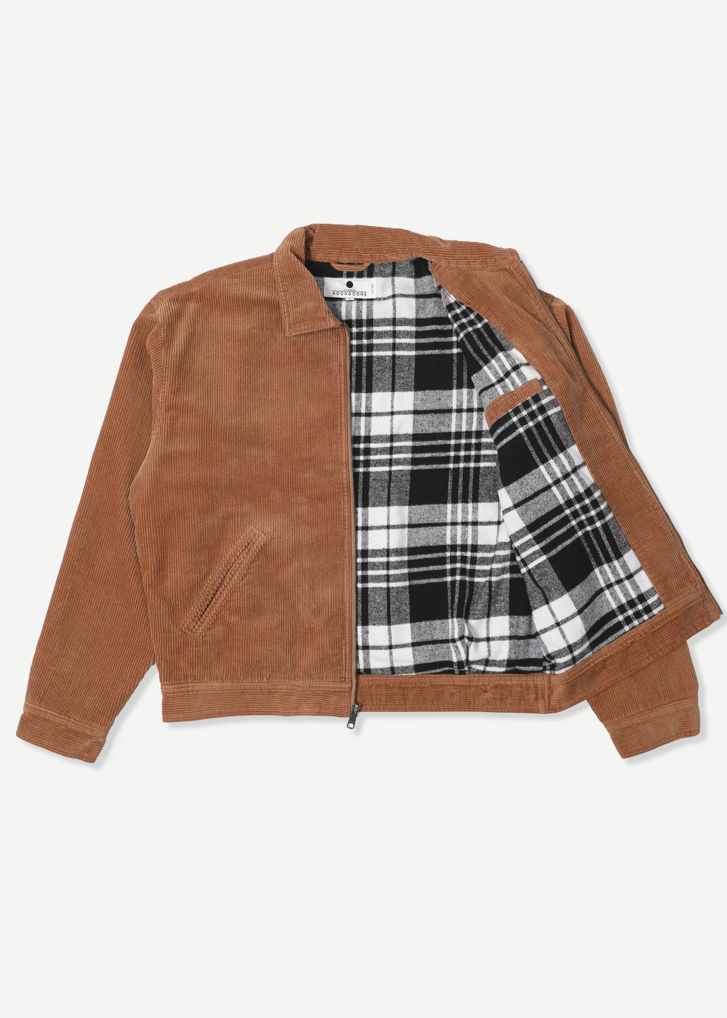 FEEBLE CORDUROY JACKET - BROWN