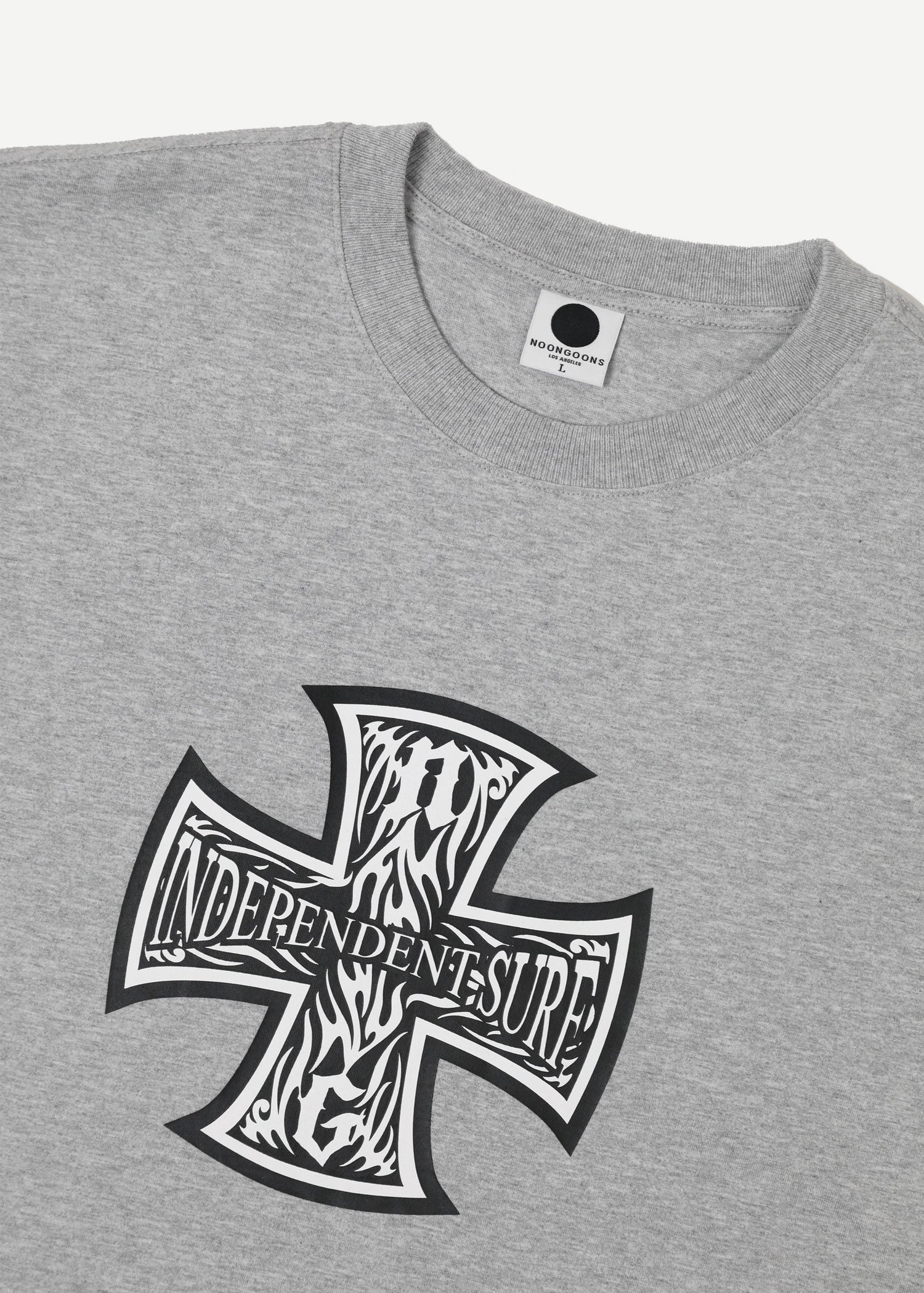 INDEPENDENT SURF T - HEATHER GREY