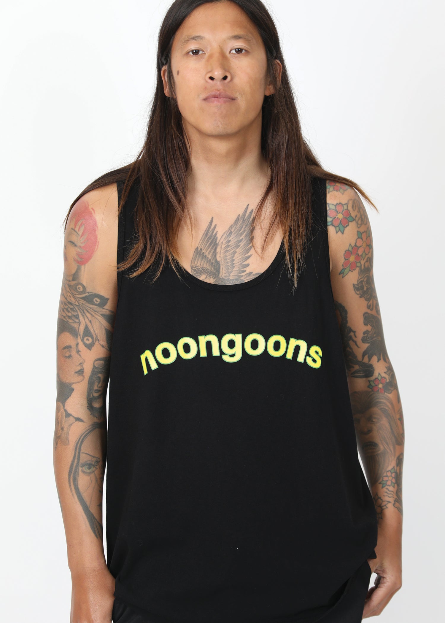 Jah Mean Tank Top - Black