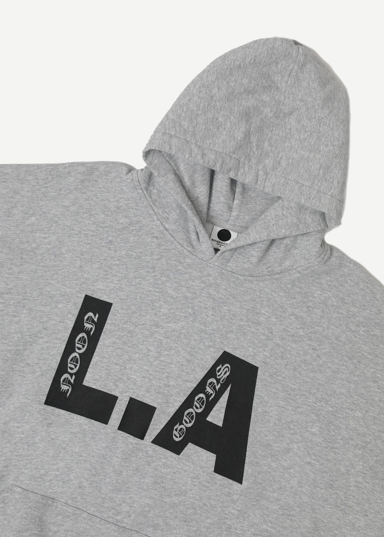 L.A HOODIE - HEATHER GREY