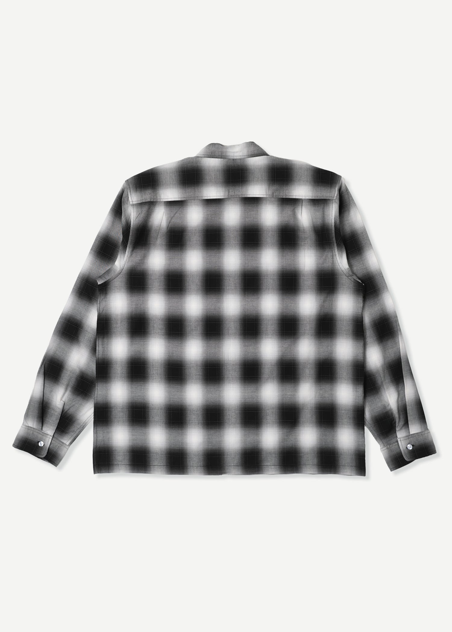 Something In The Way Of Zip Shirt - Black/White