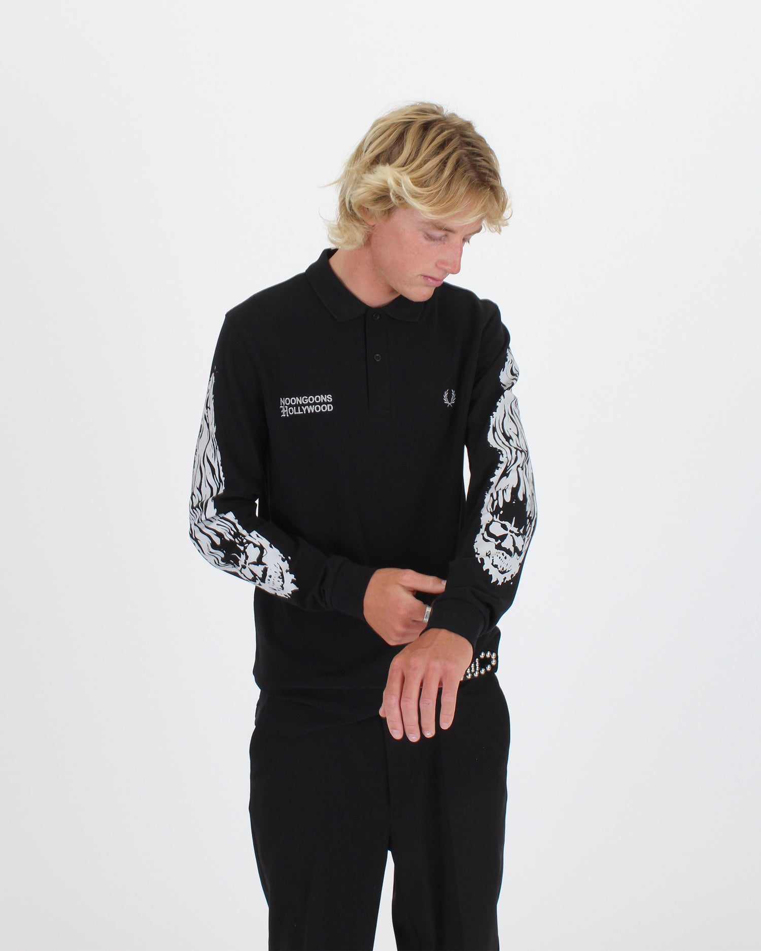 Challenger L/S Polo - Black