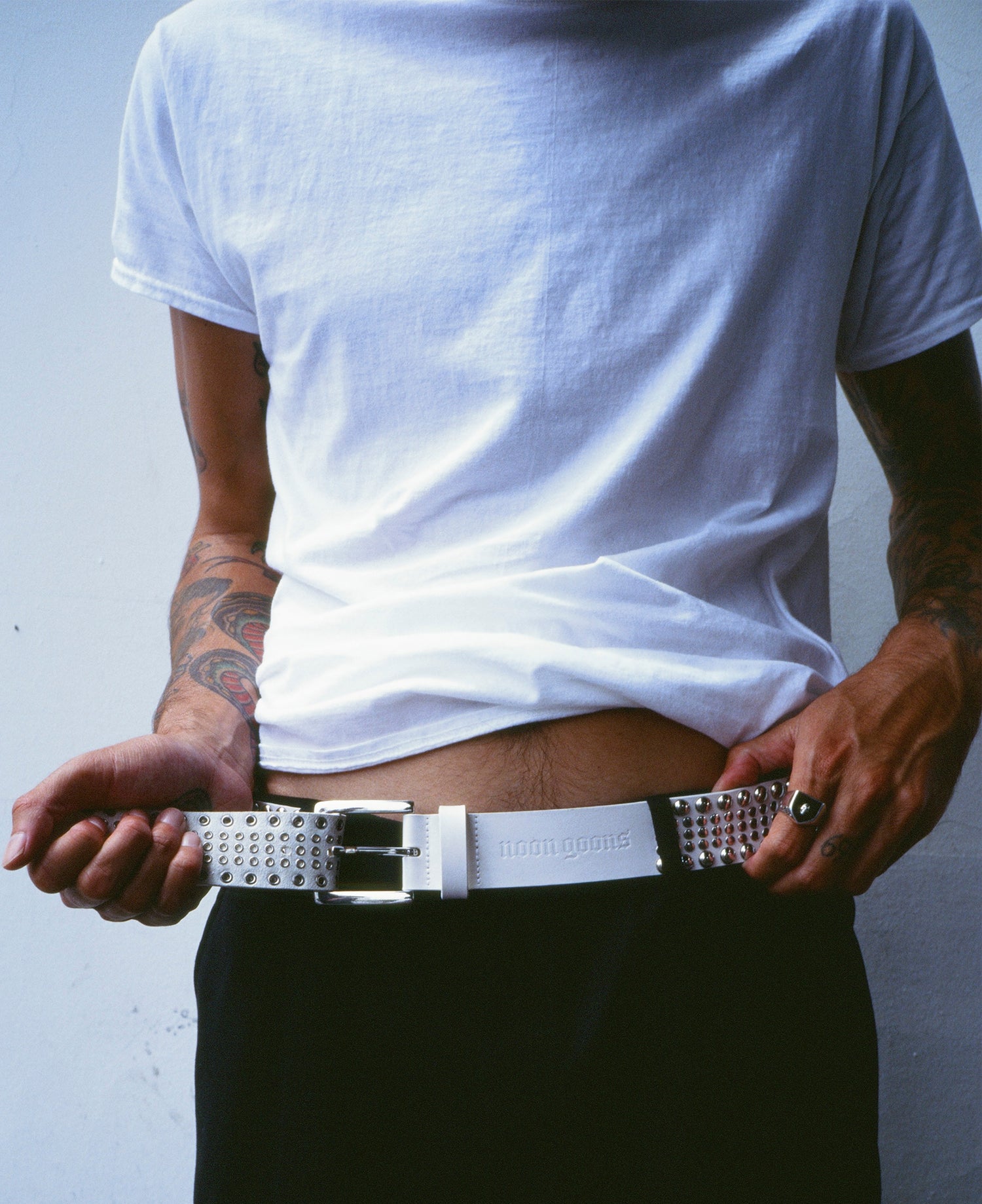 Big Shot Belt - White
