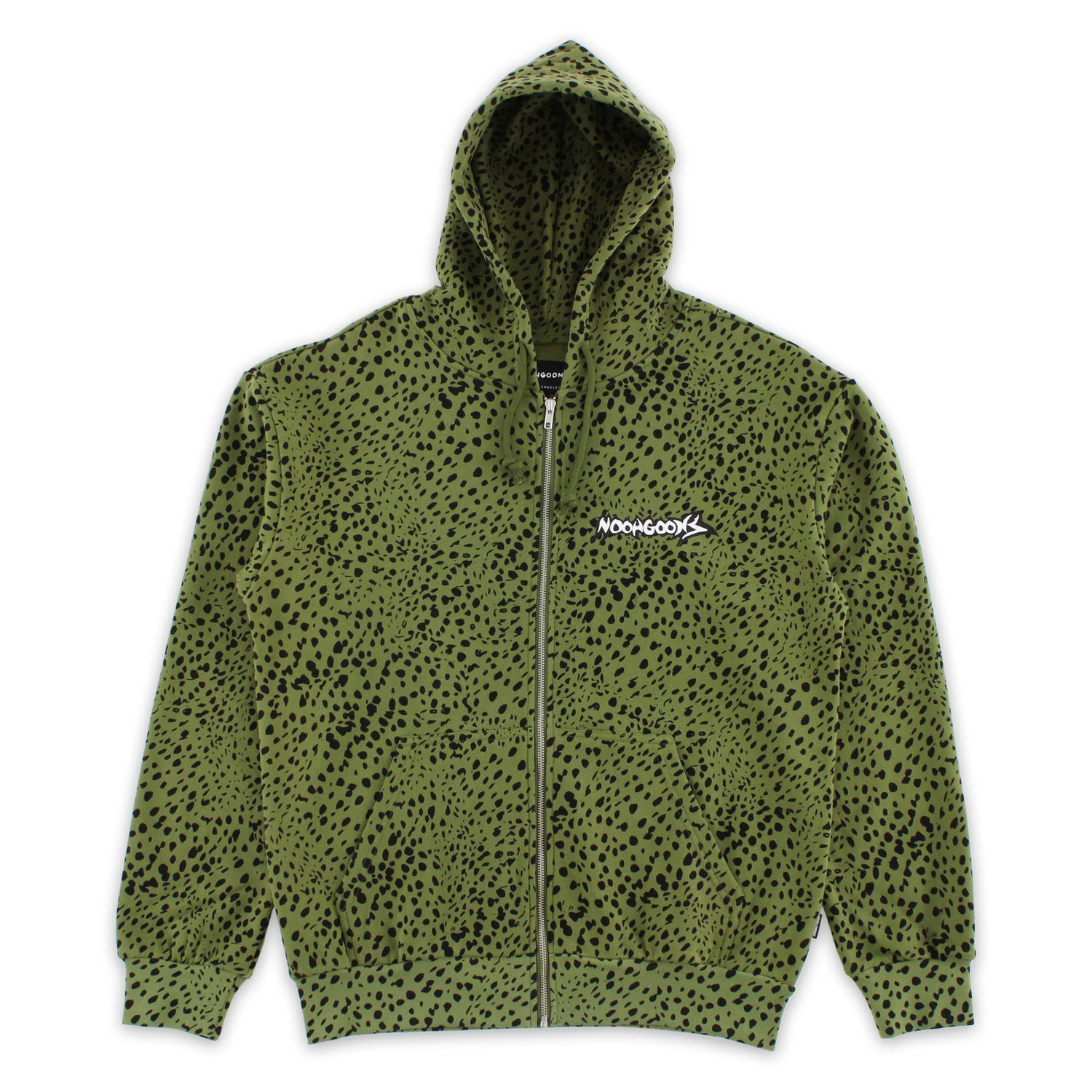 Chit Chat Zip Hoodie - Green