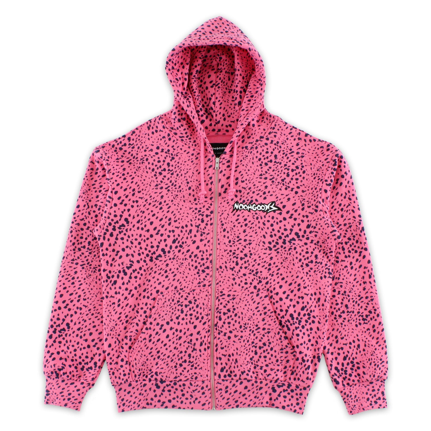 Chit Chat Zip Hoodie - Pink