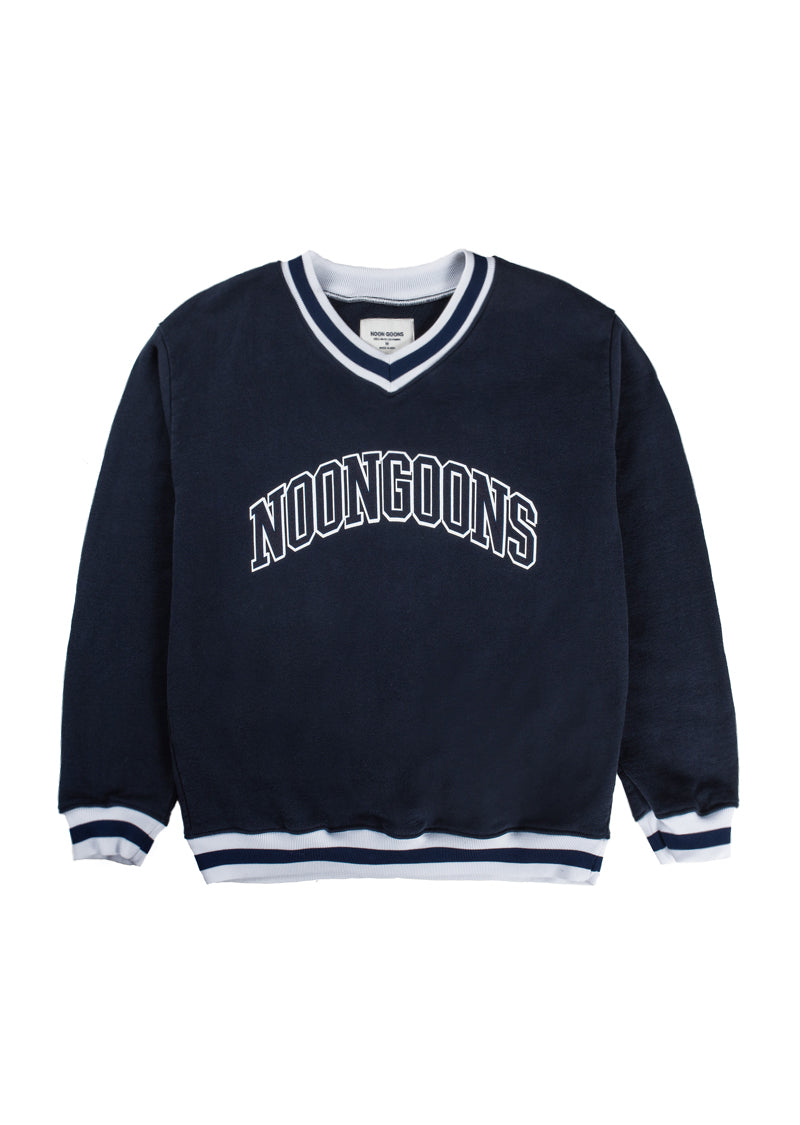 Dropout Varsity Sweatshirt - Navy