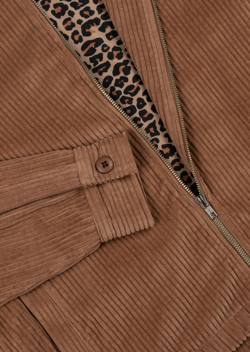 Countyline Cord Jacket - Carmel Brown