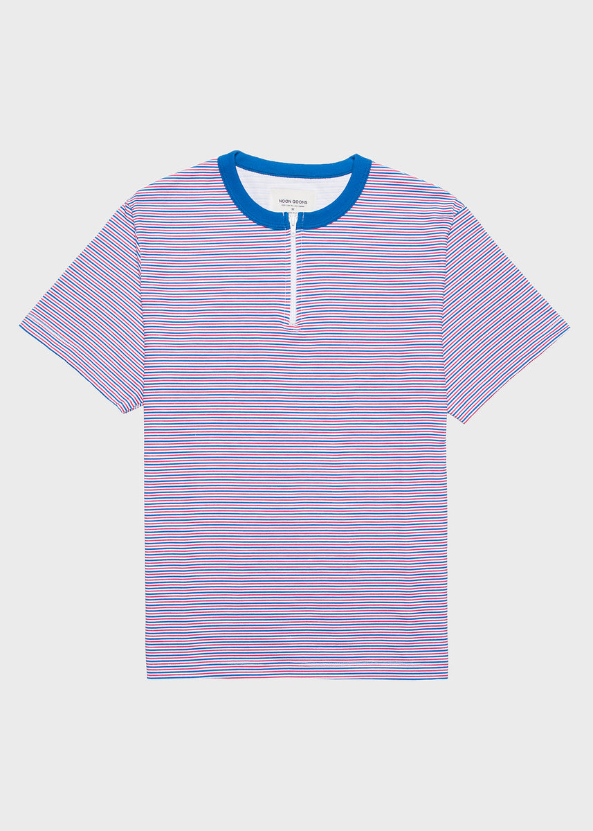 Surfer Zip T-Shirt Navy