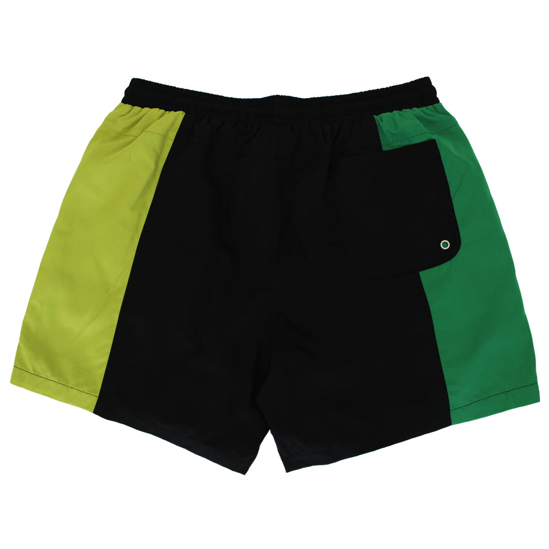 Foamers Short - Green/Black/Yellow