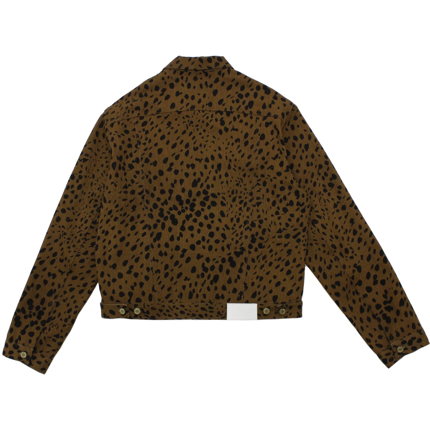 Go Leopard Denim Jacket