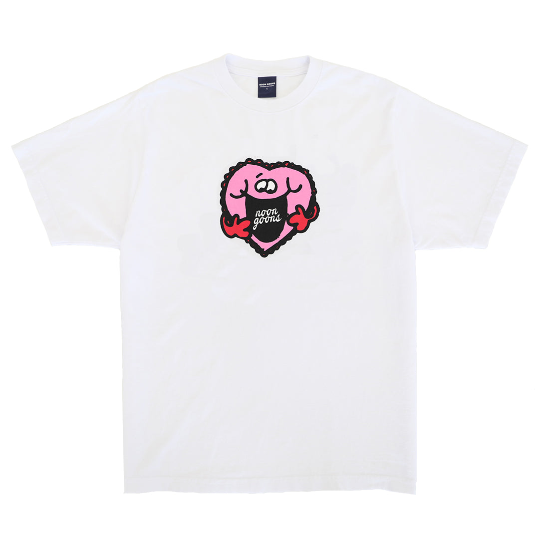 Heart Match T - White