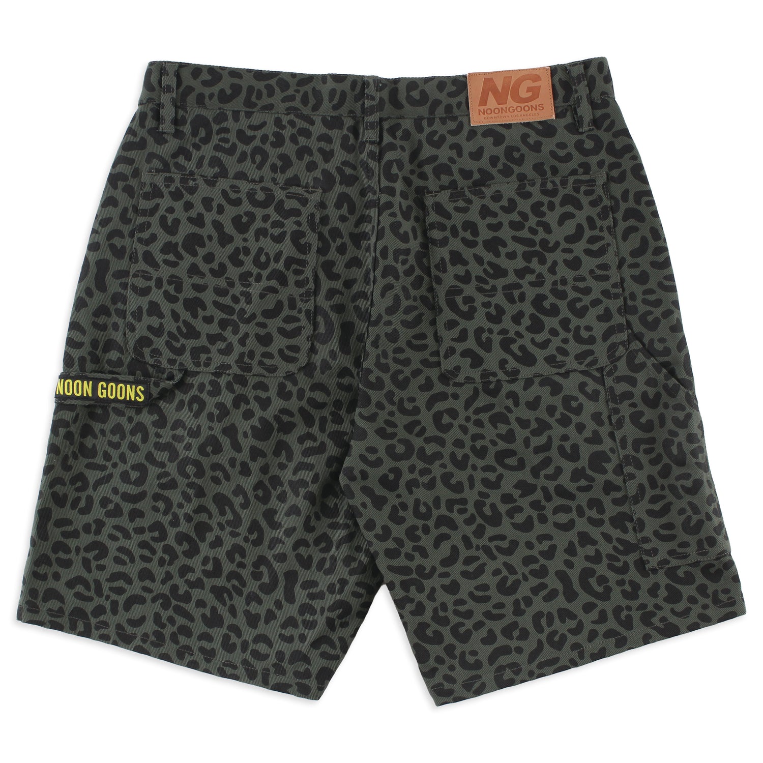 Leopard Carpenter Shorts