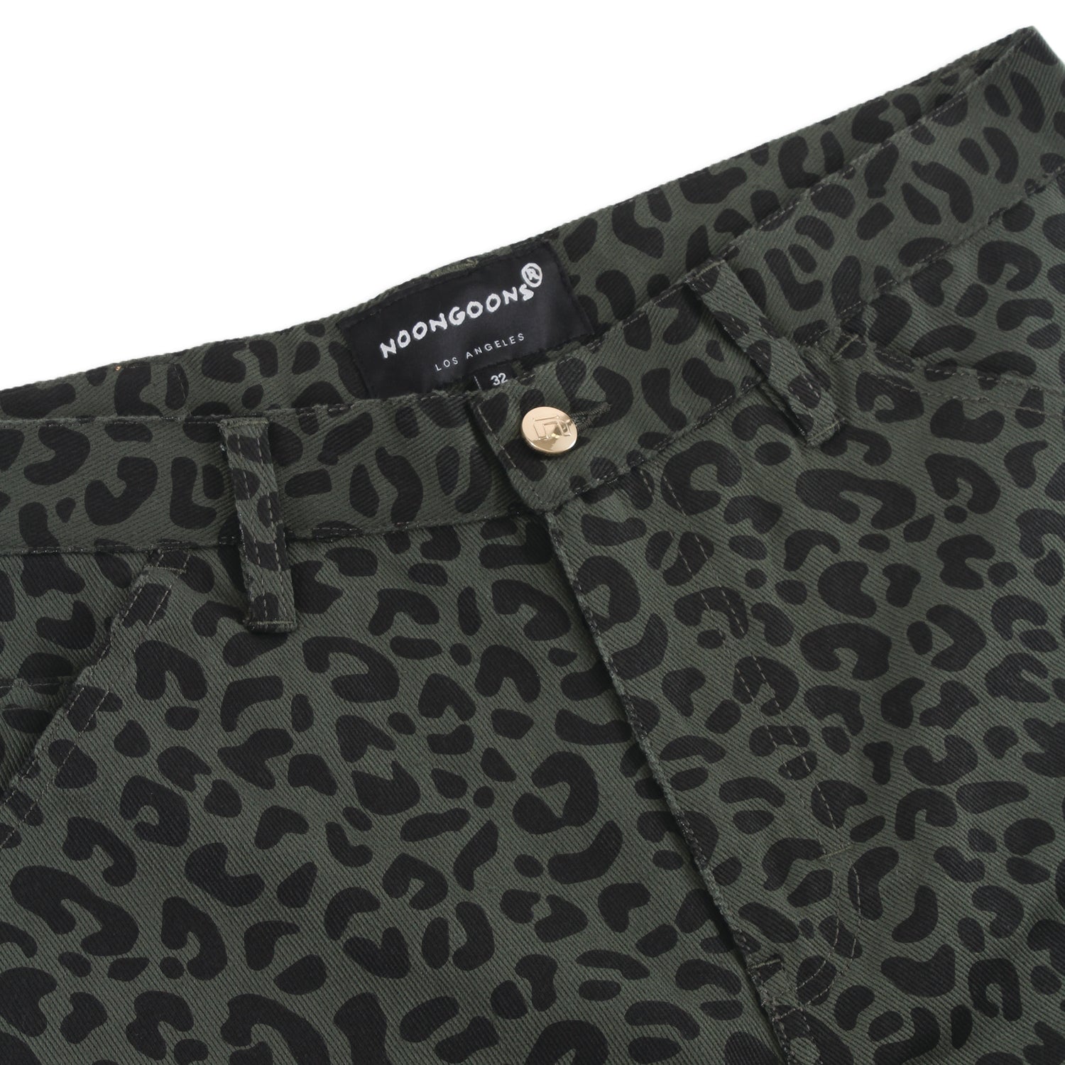 Leopard Carpenter Shorts