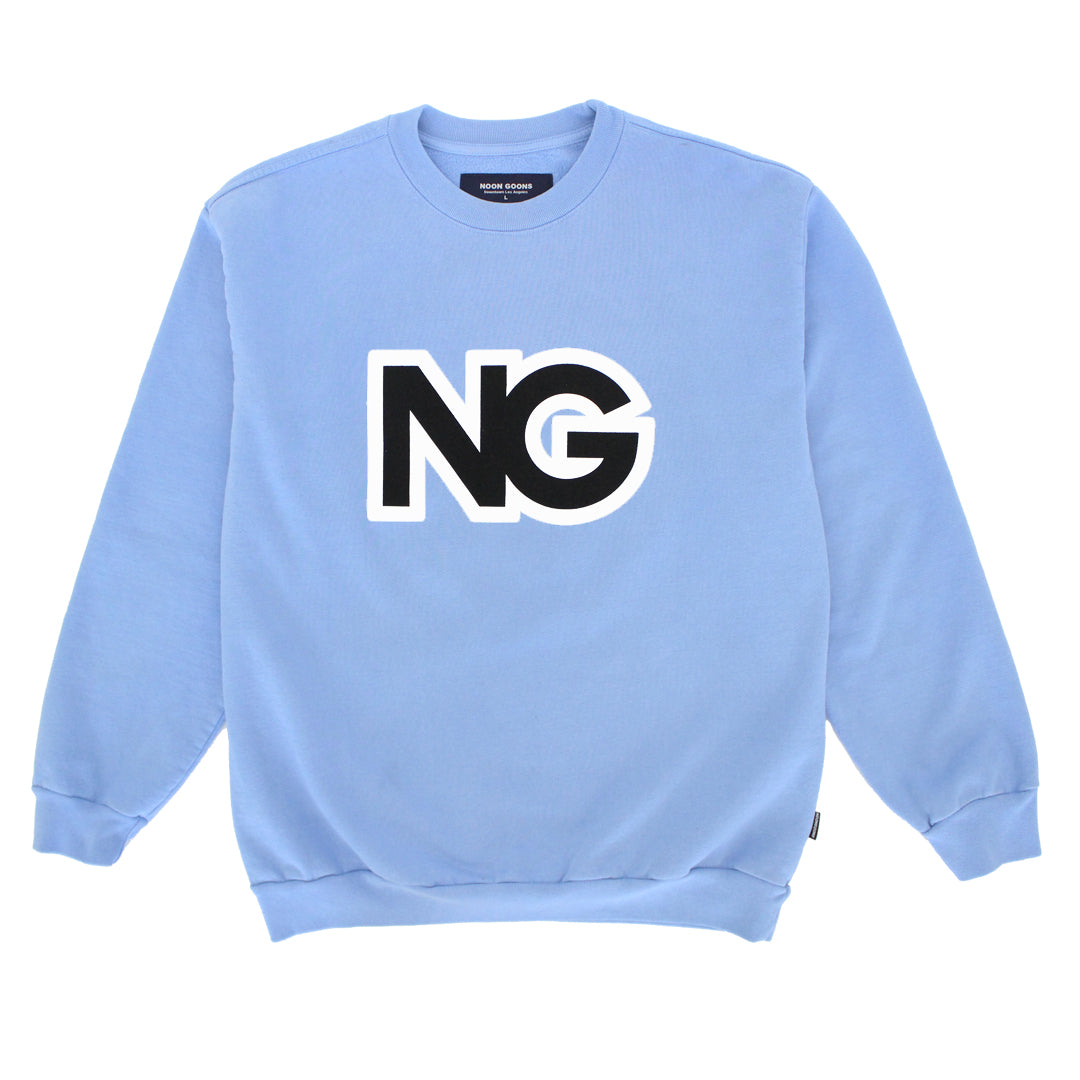 Linked Logo Sweatshirt - Wind Blue