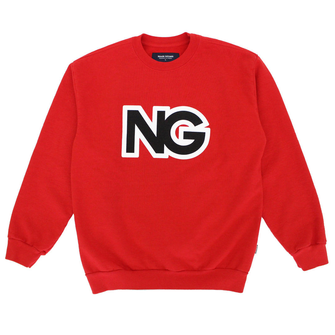 Linked Logo Sweatshirt - Red