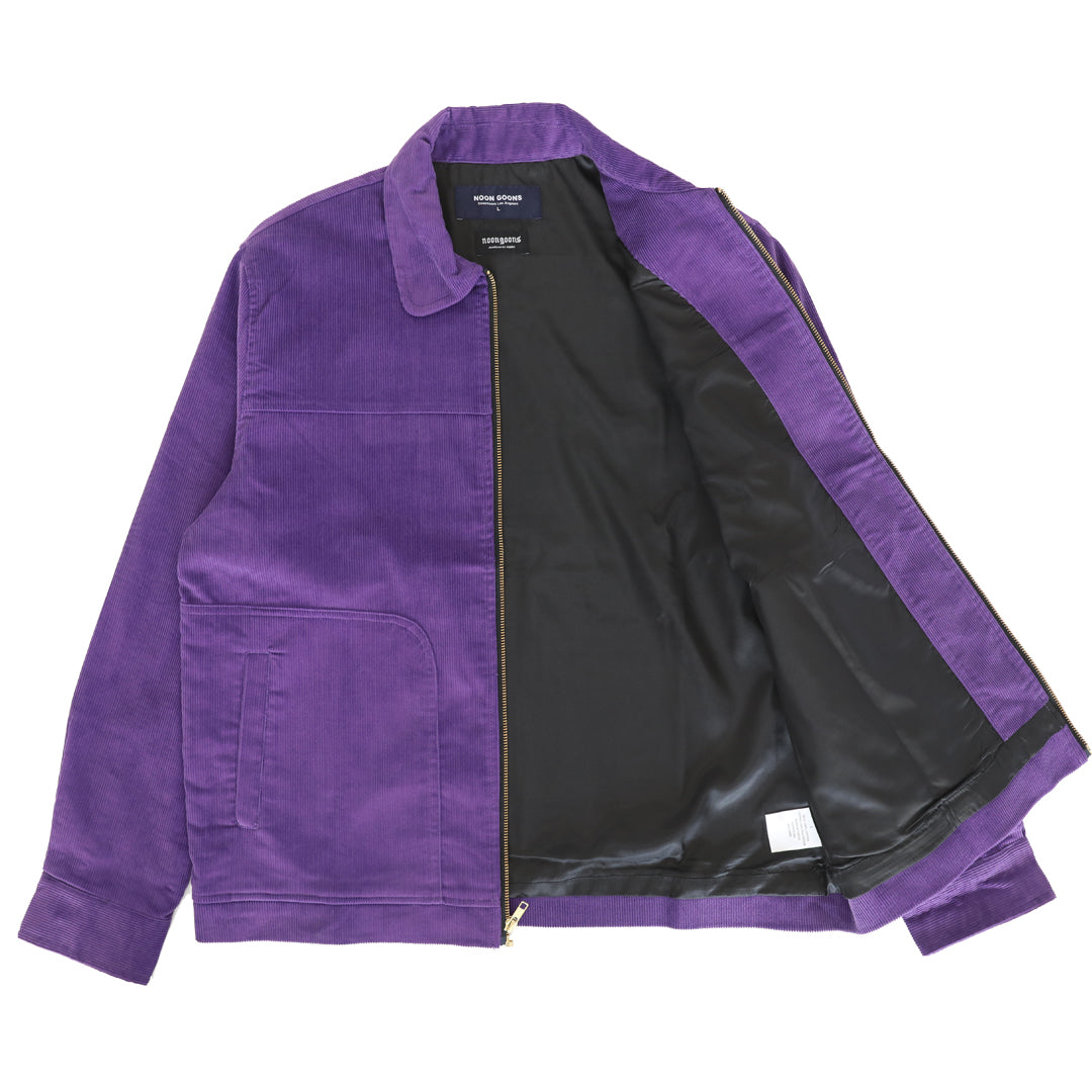 Miles Cord Jacket - Purple