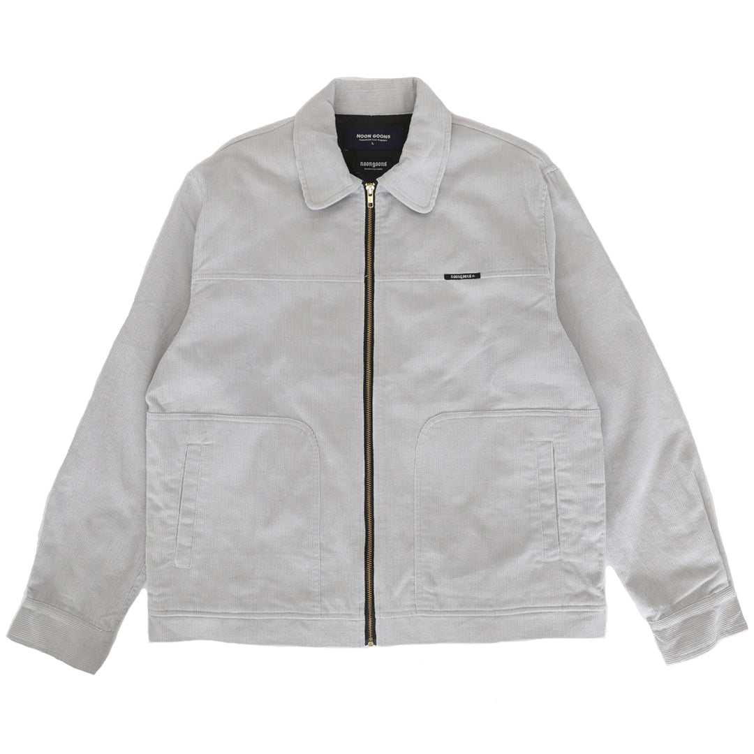 Miles Cord Jacket - Silver