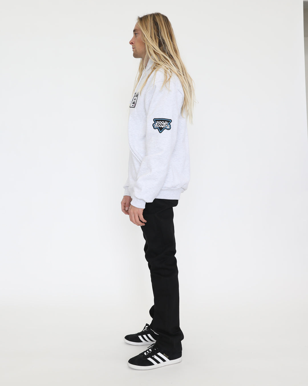 Patches Zip Hoodie