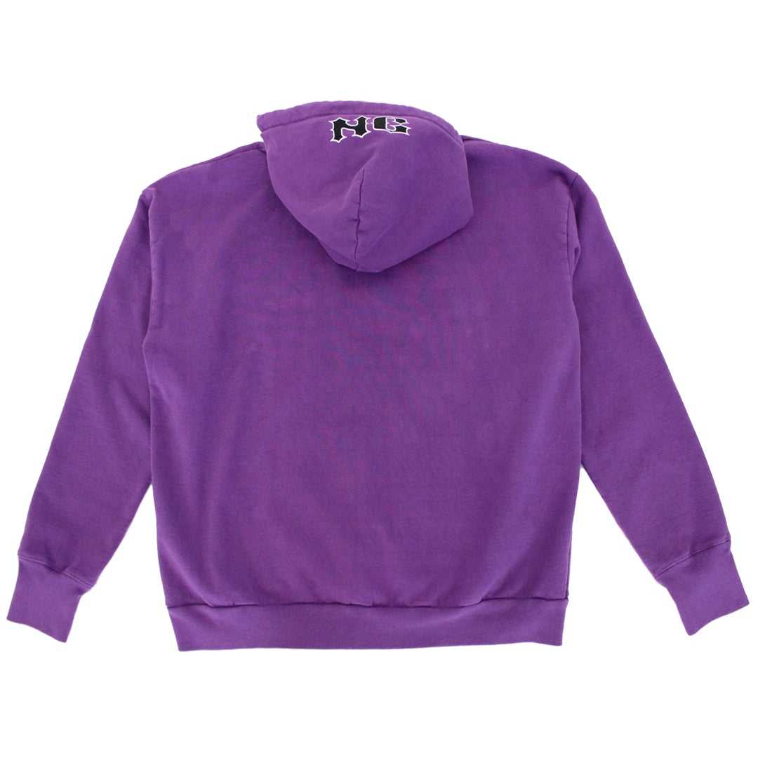 Scribble Hoodie - Purple