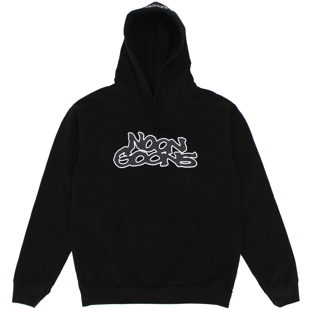 Scribble Hoodie - Black