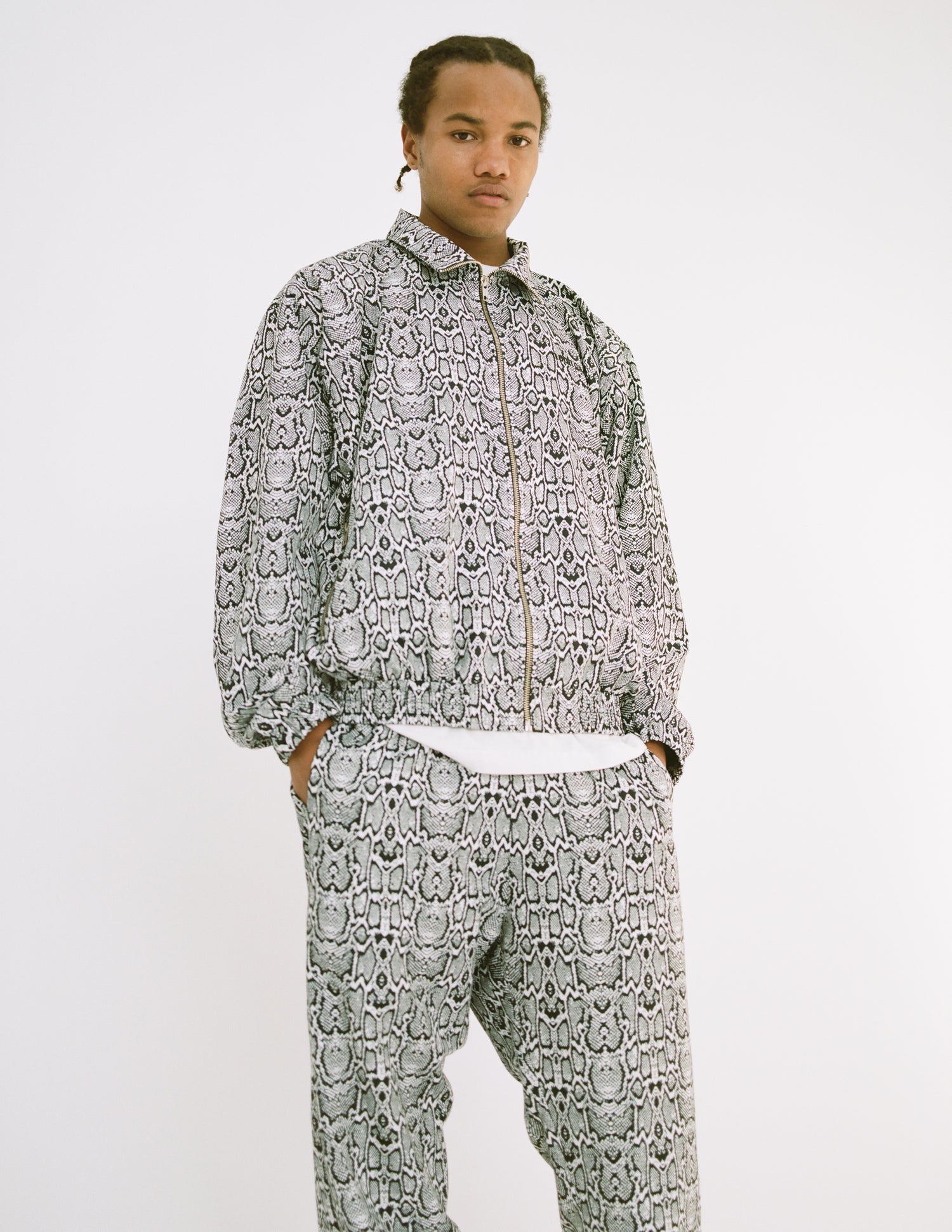 Snakeskin Track Jacket