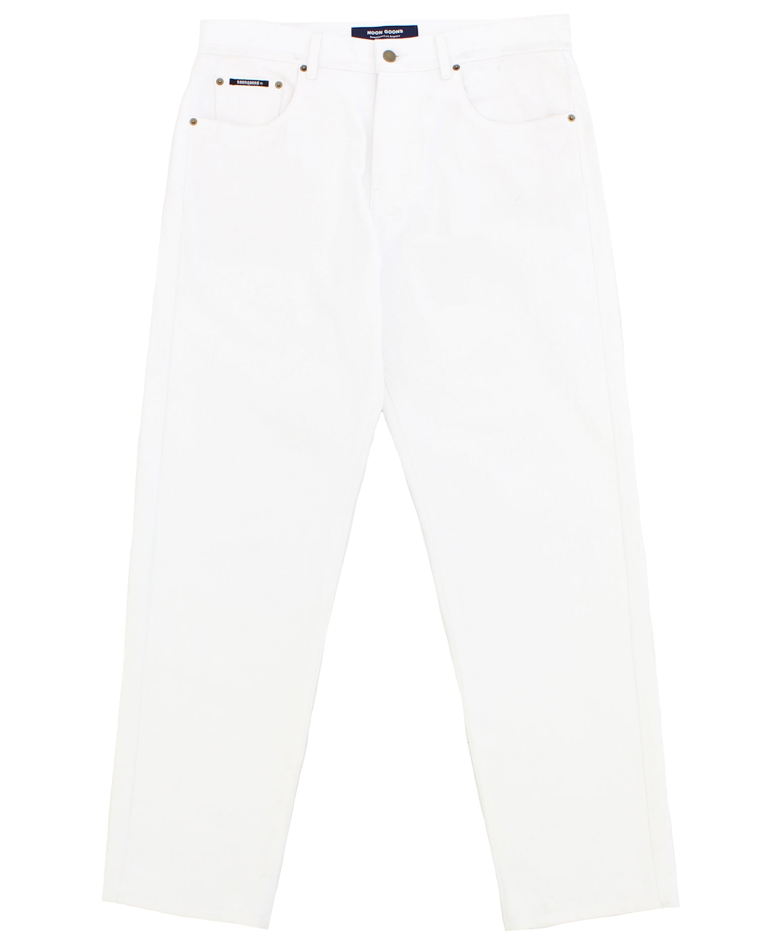 Glasser Denim Pant - White