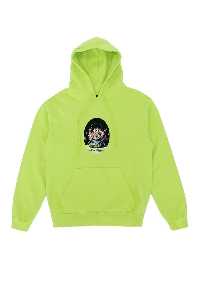 Greetings Hoodie - Bright Green