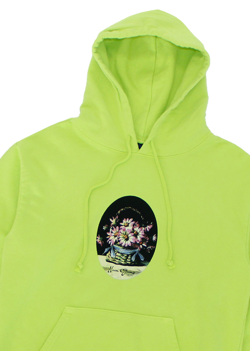 Greetings Hoodie - Bright Green