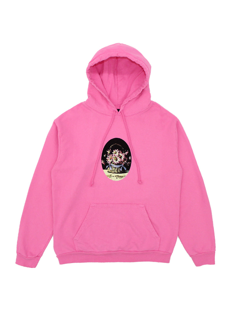 Greetings Hoodie - Bright Pink