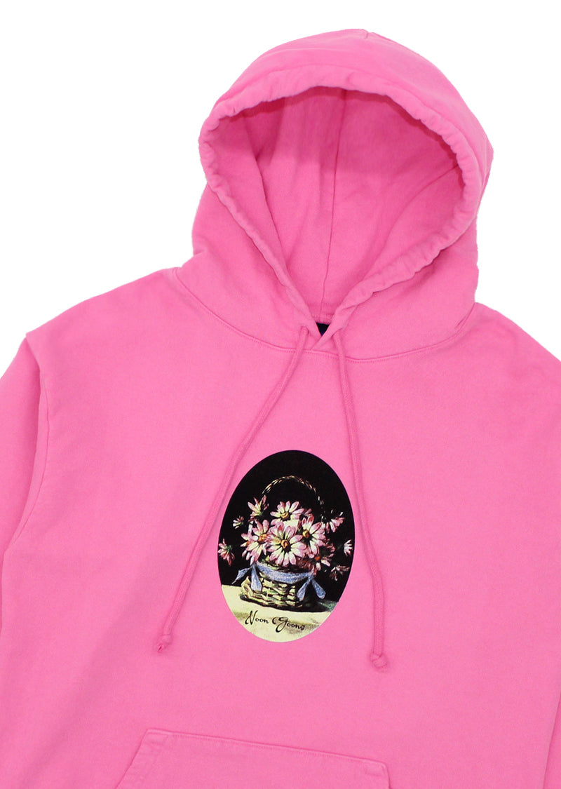 Greetings Hoodie - Bright Pink