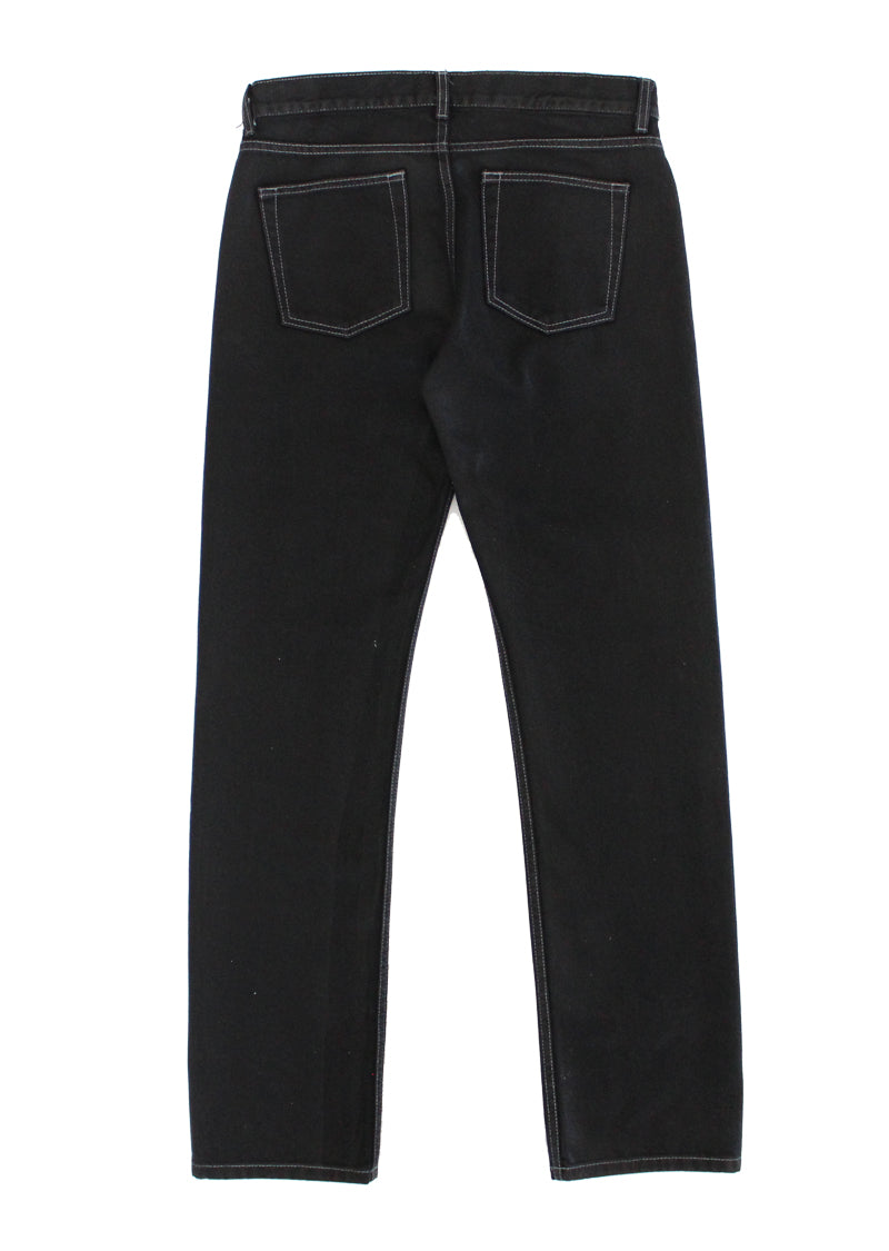 Zeros Wax Denim Pant - Black