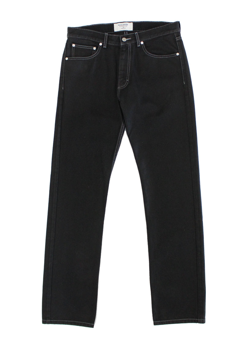 Zeros Wax Denim Pant - Black