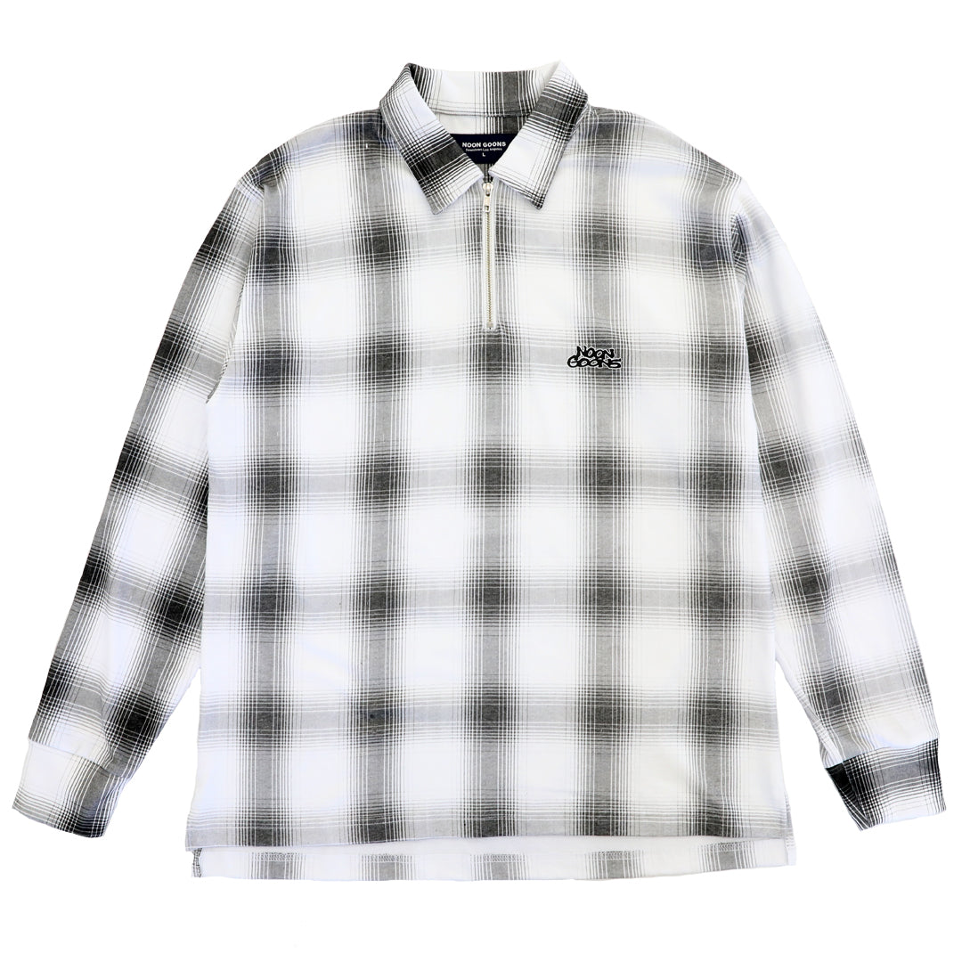 Coastin Shadow Plaid Polo