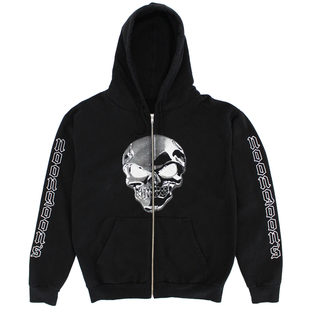 Chrome Zip Hoodie