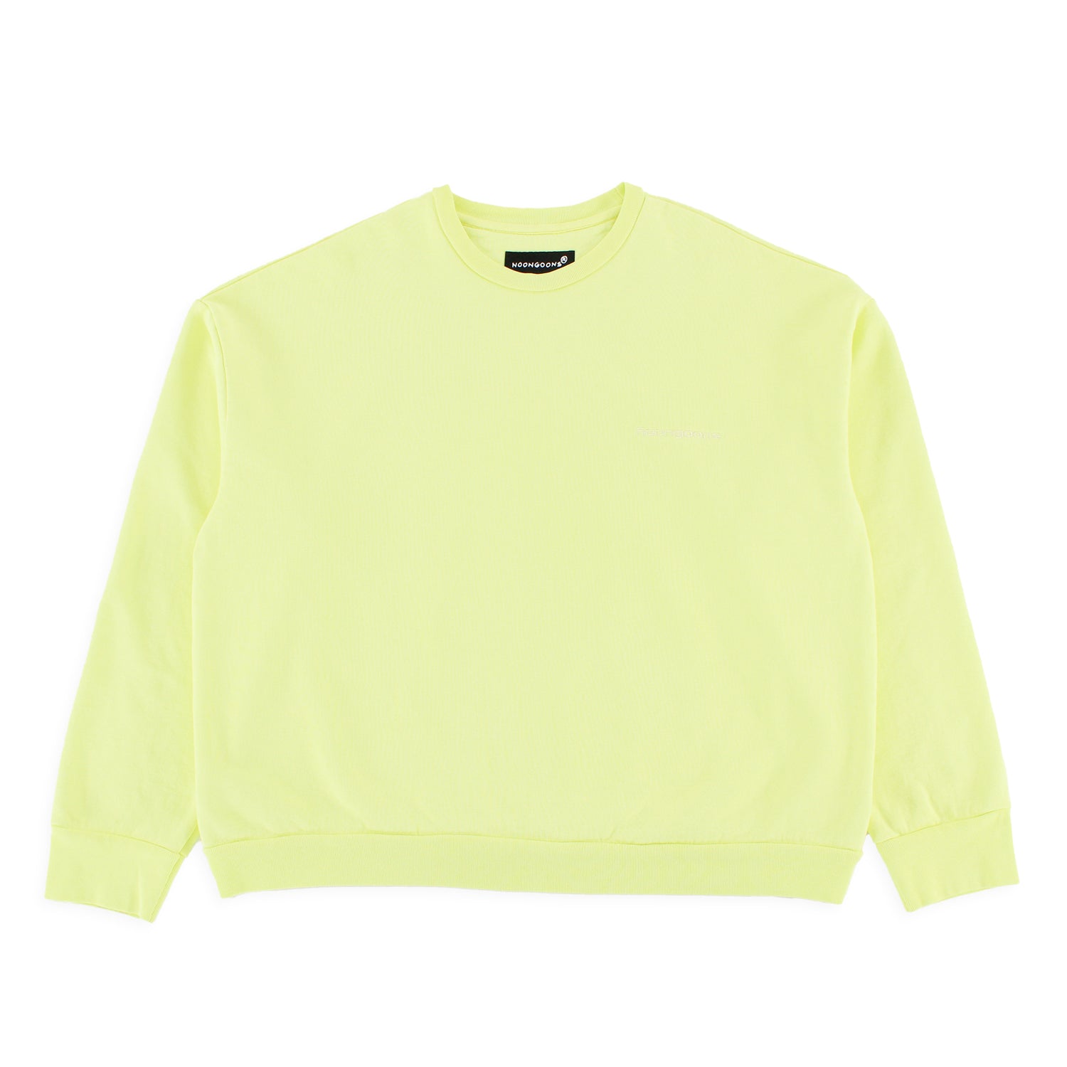 Icon Sweatshirt - Pale Yellow