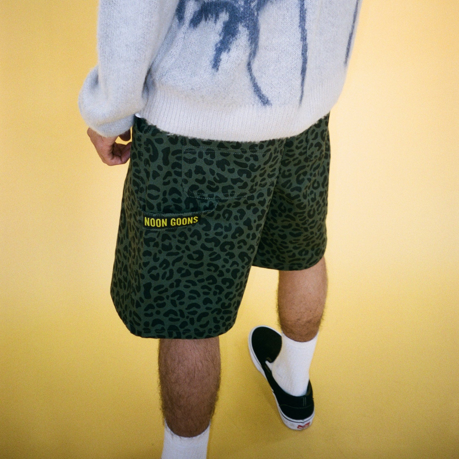 Leopard Carpenter Shorts