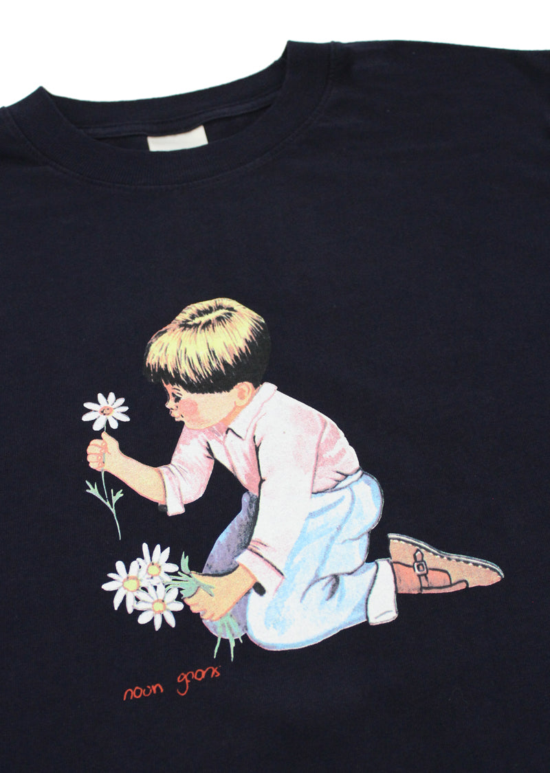 Daisies T - Navy