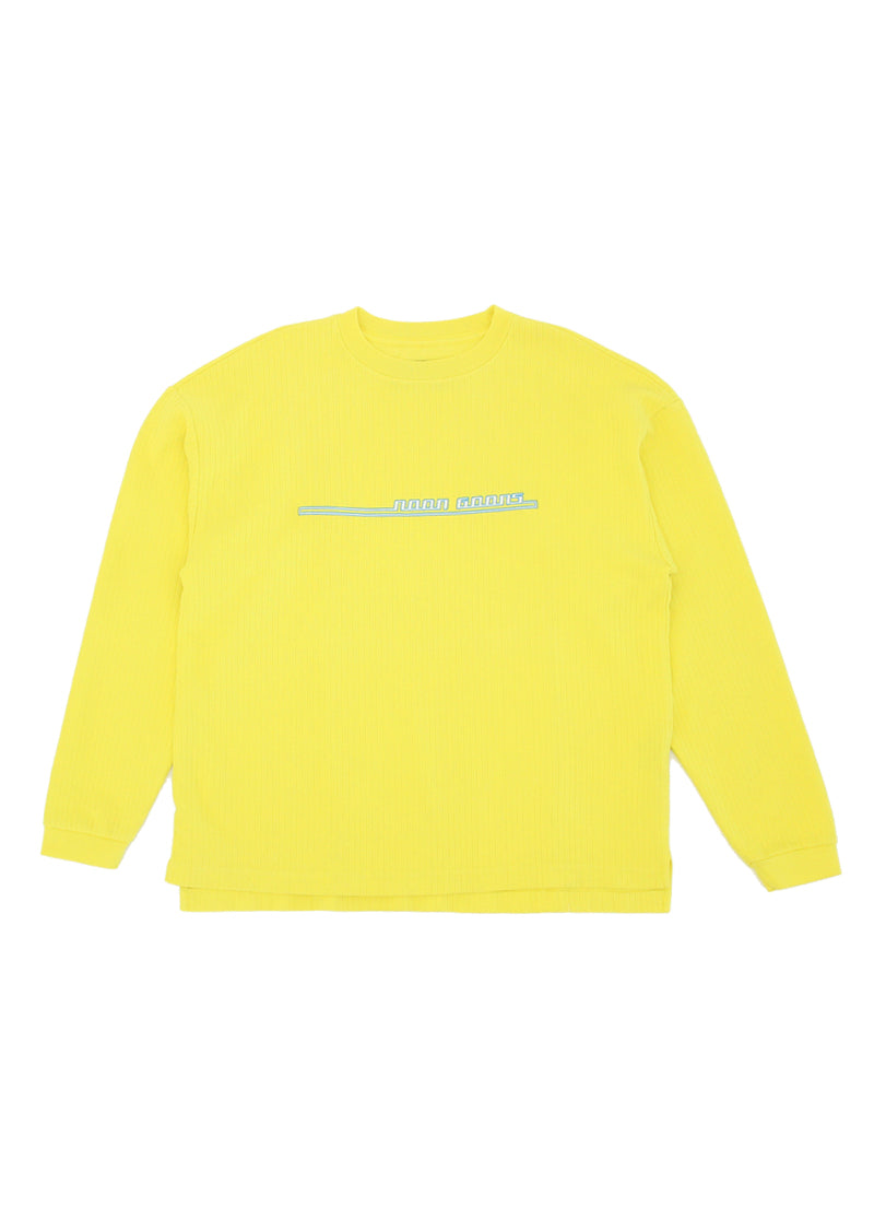 Jetties Longsleeve T - Neon Yellow