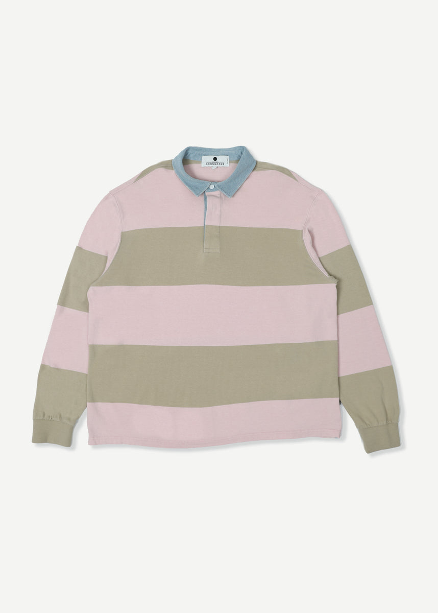 BEACHIN POLO - SAND/PINK