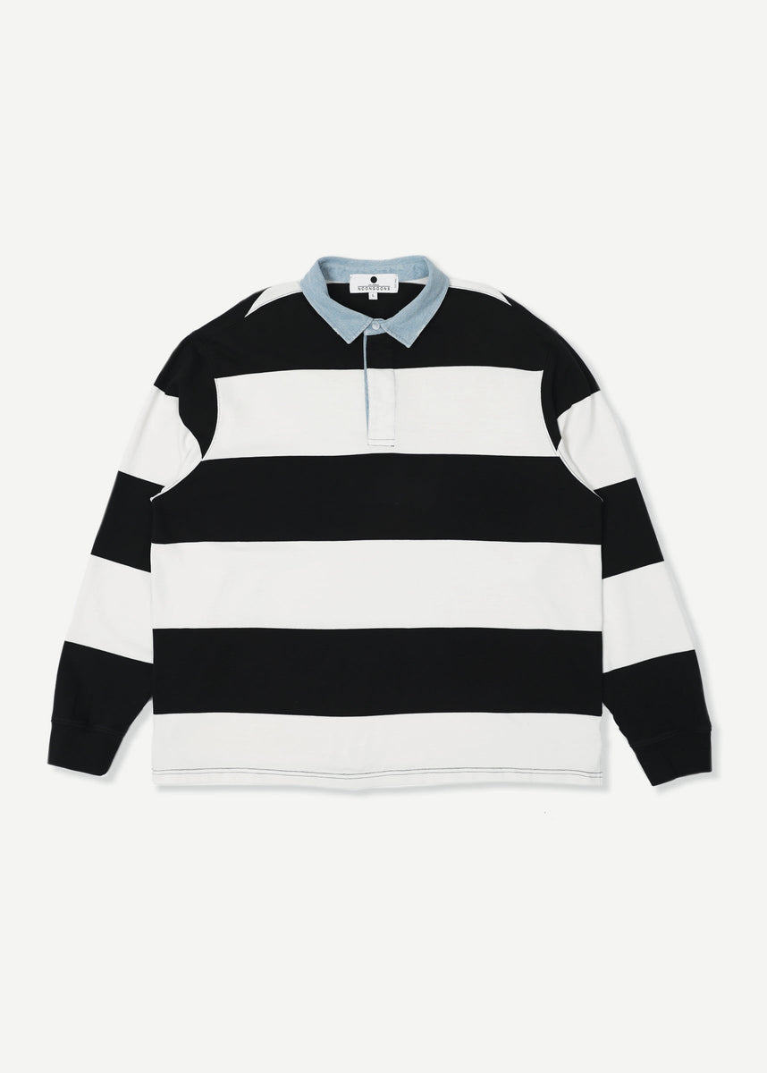 BEACHIN POLO - BLACK/WHITE