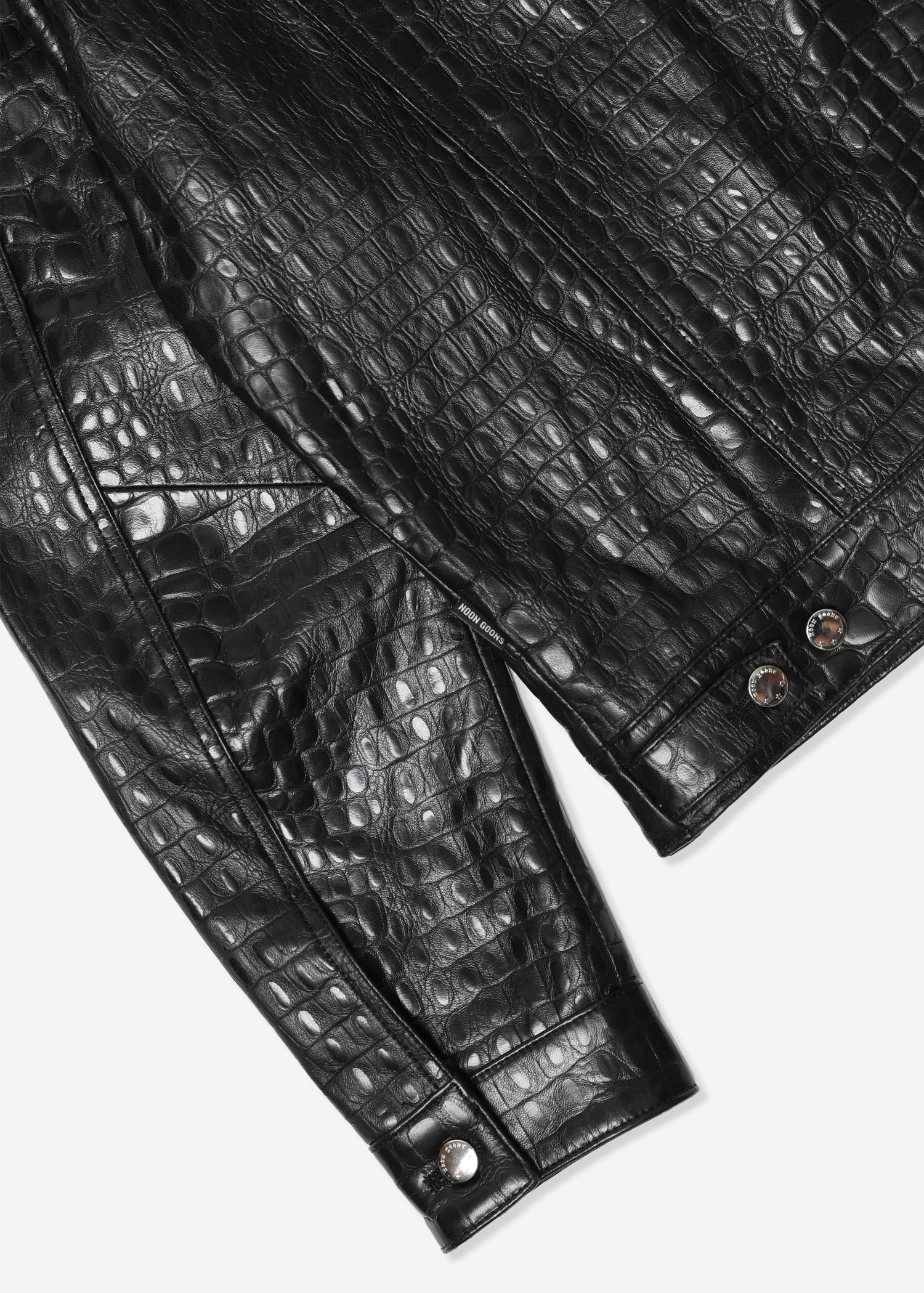 Bragging Rights Leather Crocodile Jacket