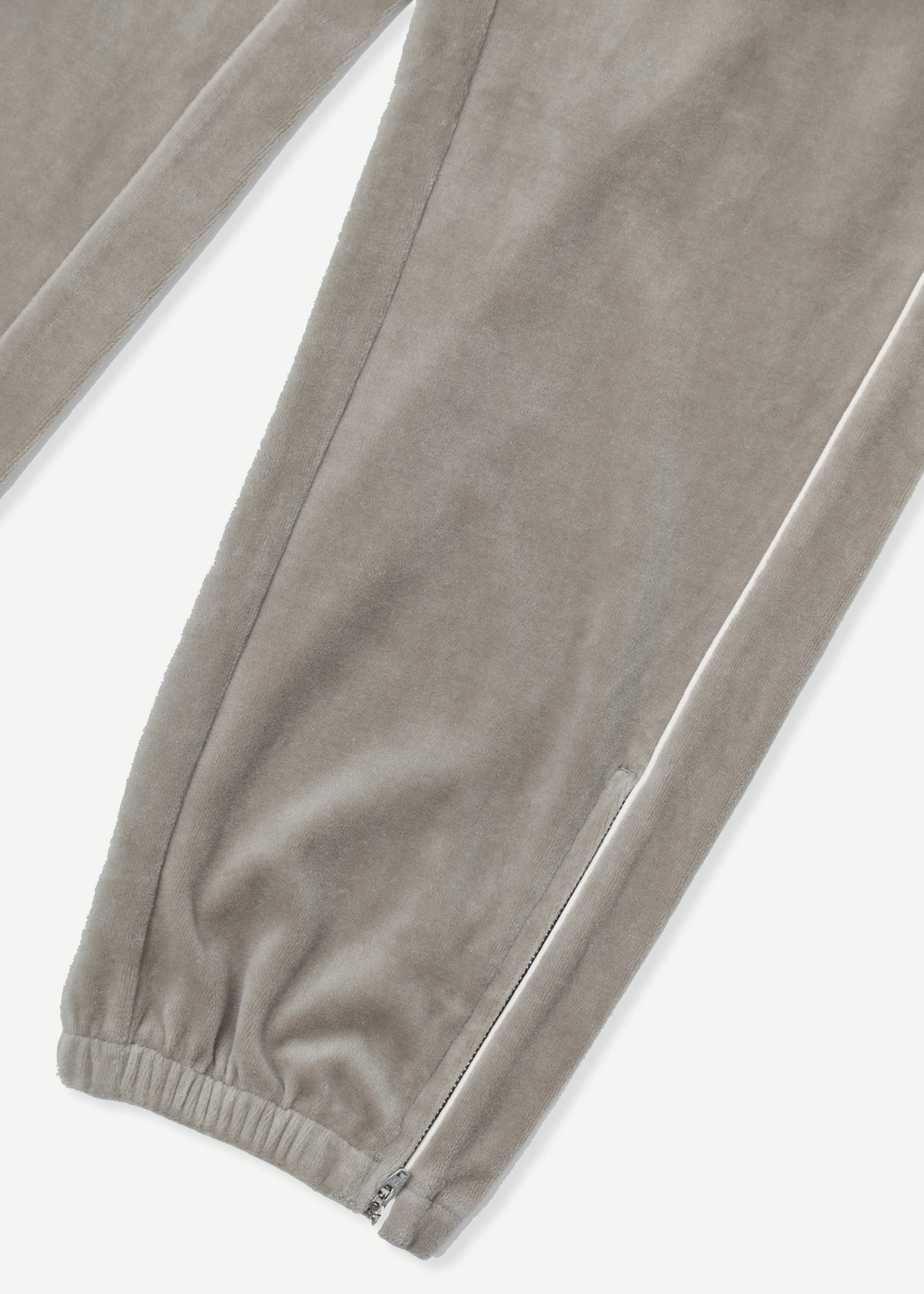 Dial 411 Velour Trackpant - Dew Green