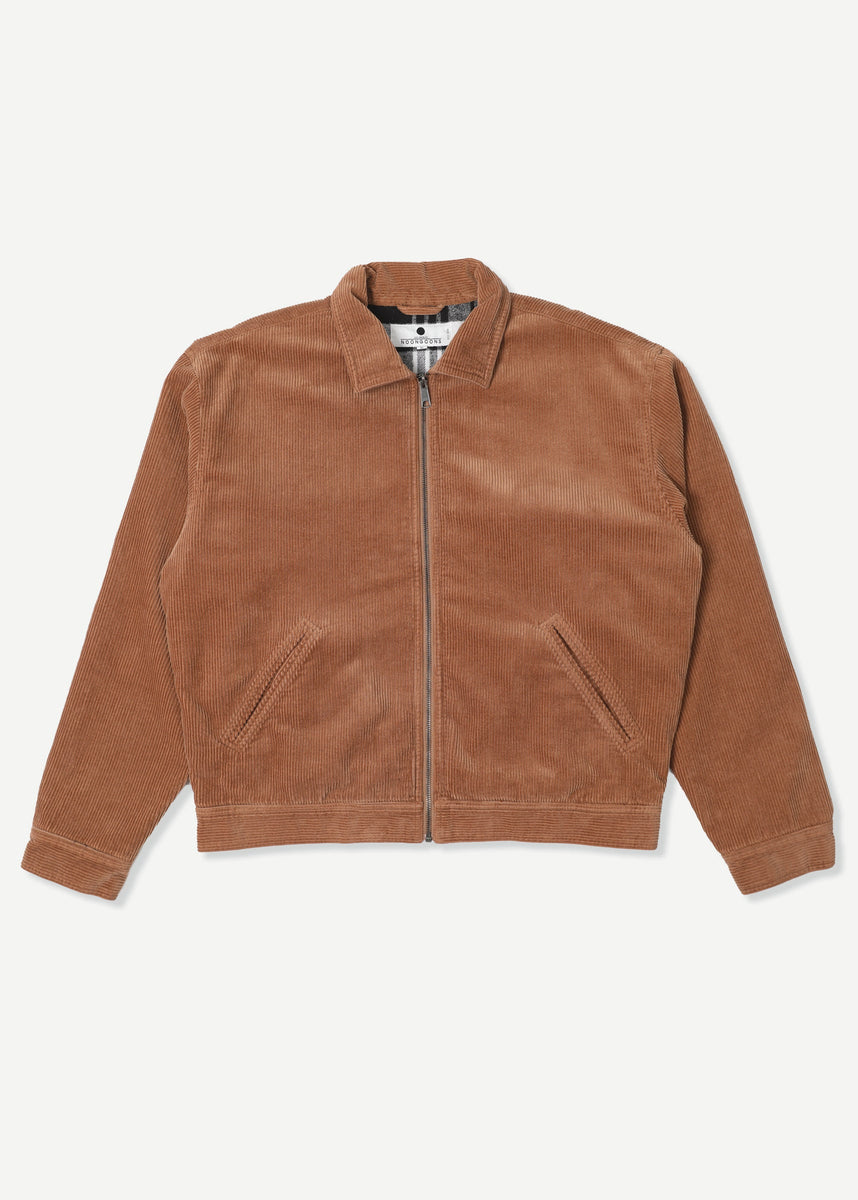 FEEBLE CORDUROY JACKET - BROWN