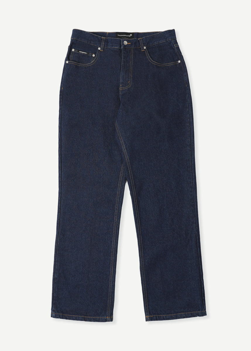 FLY DAZE DENIM PANT - DENIM BLUE