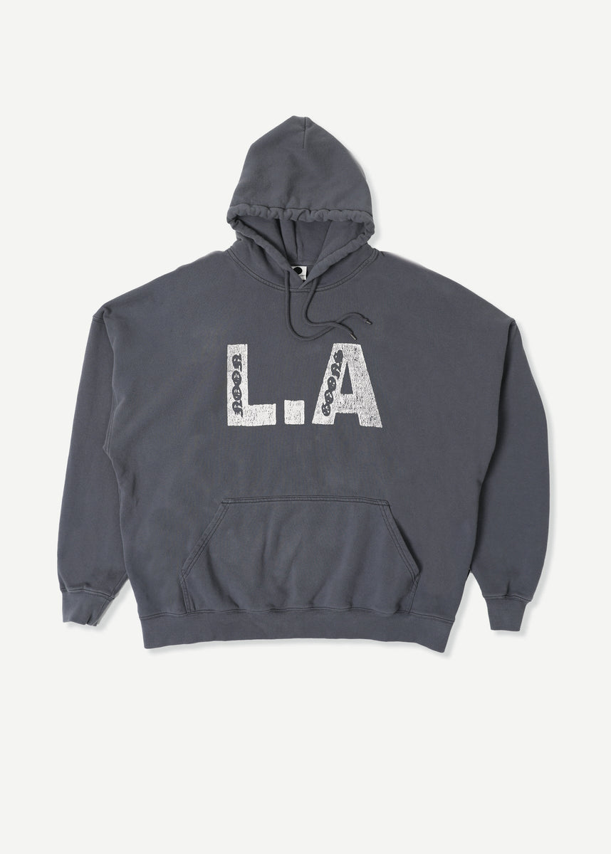 L.A HOODIE - NAVY