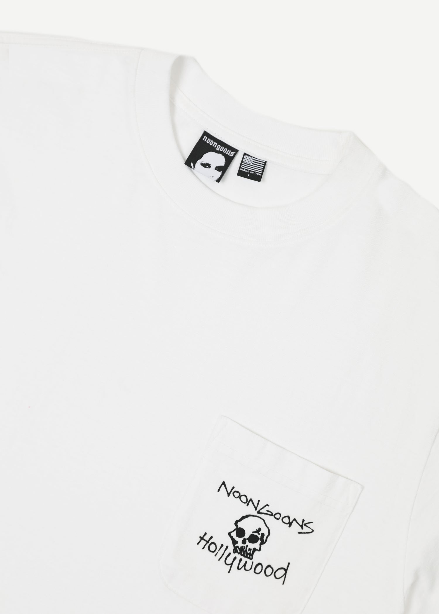 Made In Hollywood Pocket T - Pigment White