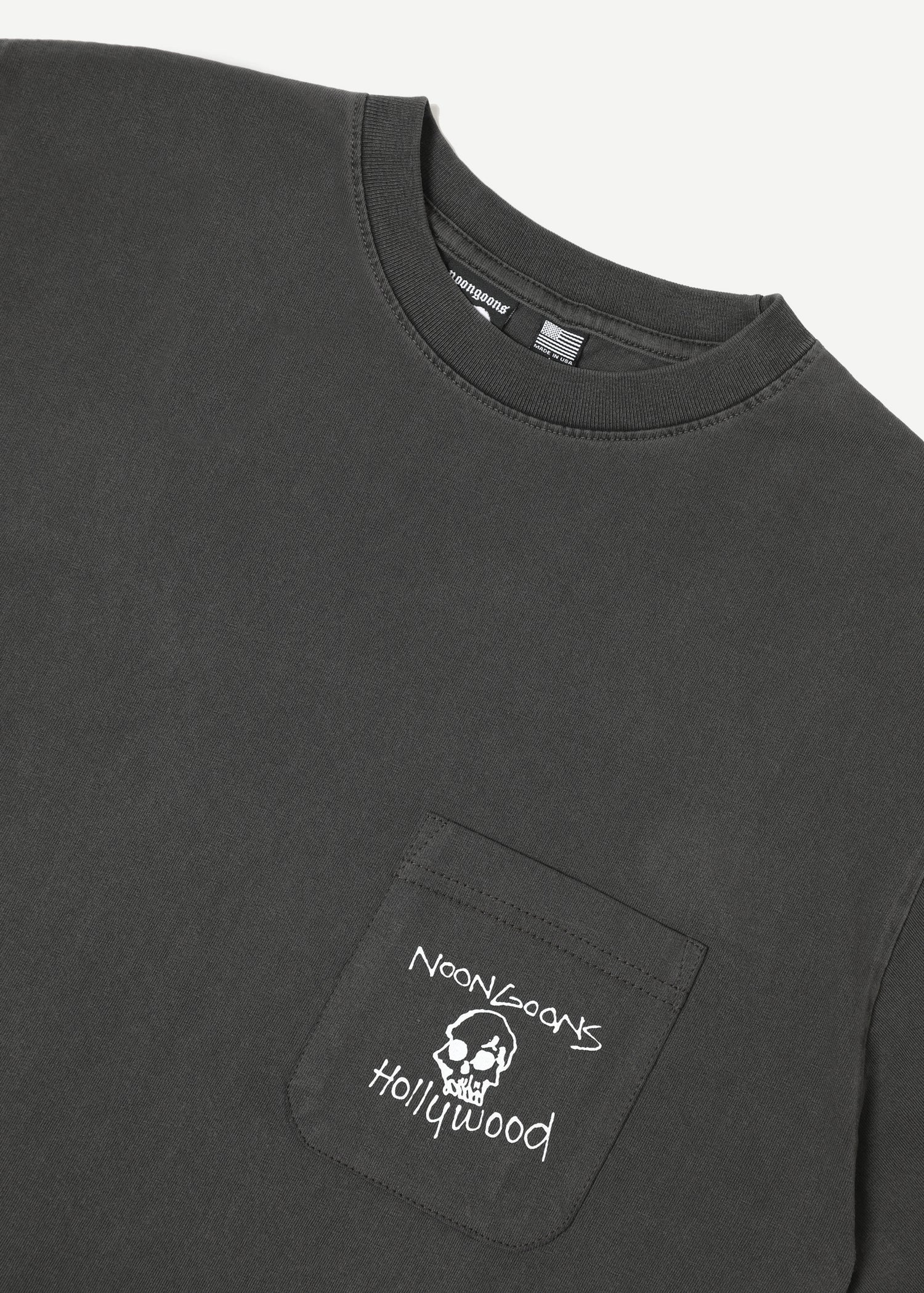 Made In Hollywood Pocket T - Pigment Black