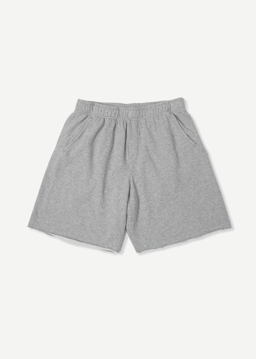 PACIFIC SWEATSHORT - HEATHER GREY